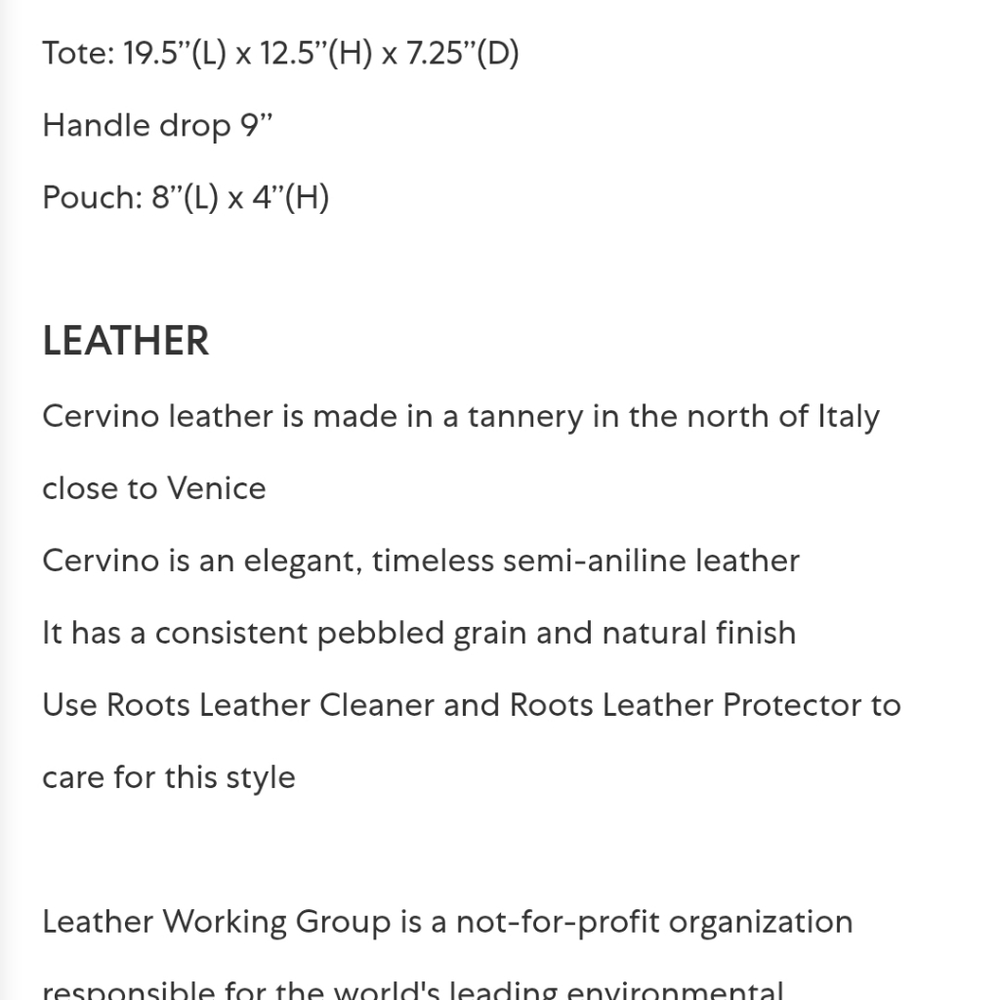 Roots Cervino Leather Tote Brown/ Pink - Picture 11 of 12